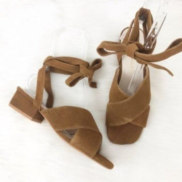 MATISSE ‘Frenzy’ Saddle Suede Sandal - Picture 2 of 8